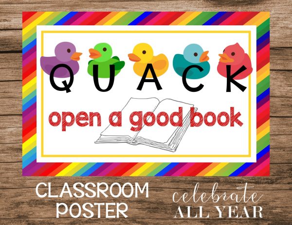 rubber duck classroom poster