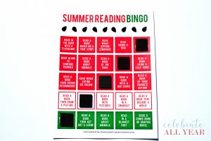 Summer Reading Bingo 